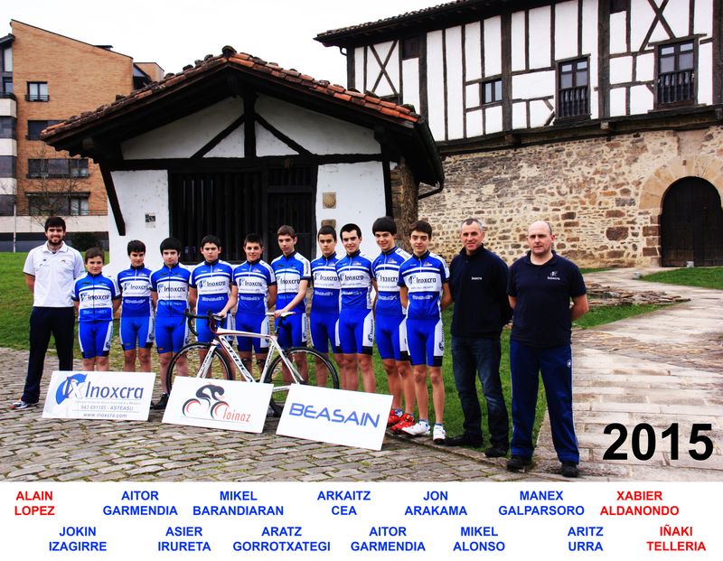 Taldearen argazkia: 2015 · INOXCRA BEASAIN